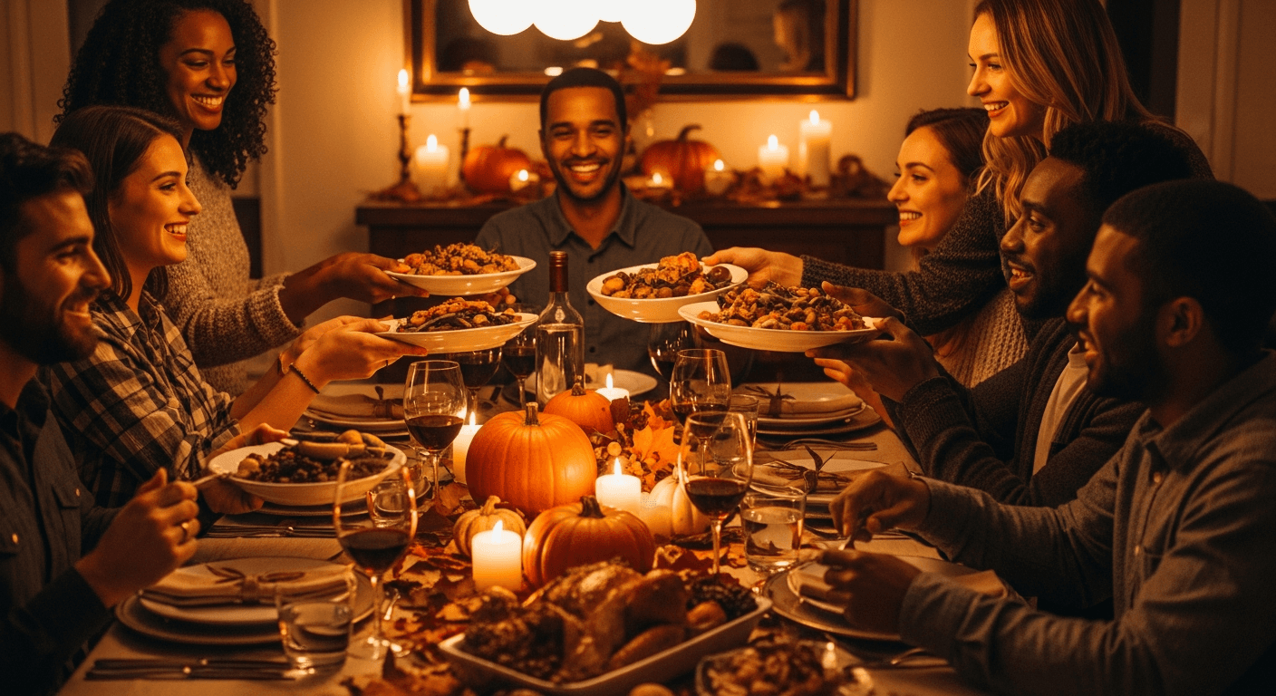 The Smart Way to Plan a Friendsgiving Dinner Everyone Actually Enjoys